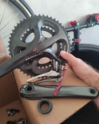 Freni + Guarnitura + cambio x bici da corsa