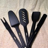 Utensili cucina silicone neri