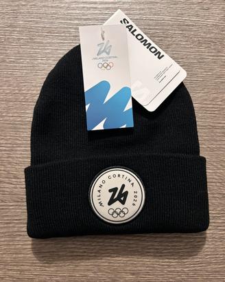 Cappello Olimpiadi Milano Cortina 2026 Salomon ori