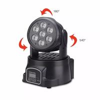 Faro LED Strobo 7 LED Proiettore Effetto Luci Disc