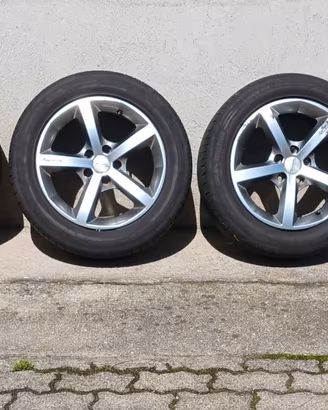 Cerchi in lega con gomme