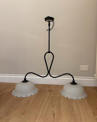 Lampadario in vetro di murano
