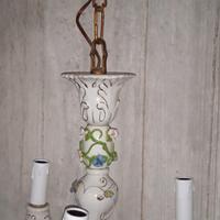 lampadario Vintage Capodimonte 