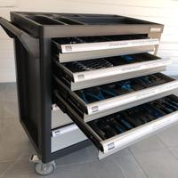 Carrello porta utensili attrezzi officina completo