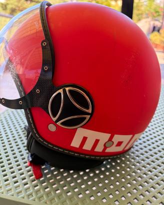 Casco momo design rosso “XS”