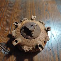 Grolla dell'amicizia di Aosta artigianale in legno