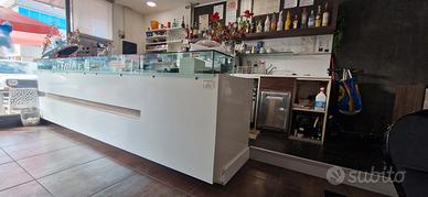 Banco e retro banco bar completo