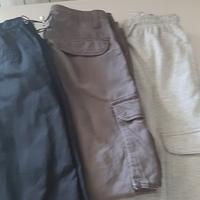 3 pantaloni  bambina 10-12 anni 