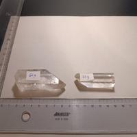 Punte di quarzo ialino