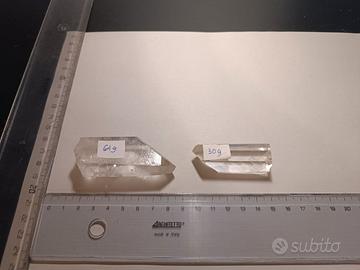 Punte di quarzo ialino