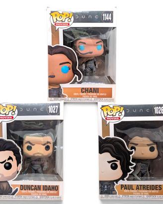 Lotto Funko POP Dune Paul Atreides 1026 1027 1144