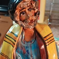 Venditore di aglio ceramica s.stefano di Camastra.