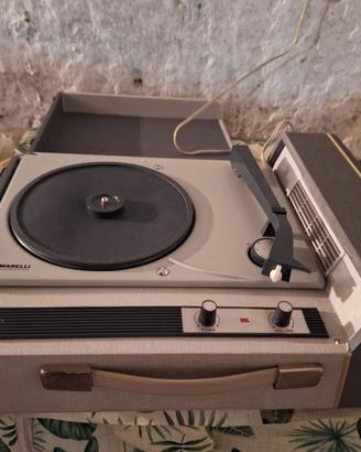 Giradischi vintage Radiomarelli VF 14T anni 60 –