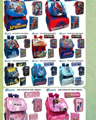 kit 4 pezzi scuola