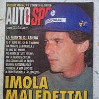 Auto Sport Maggio 94 Morte di Ayrton Senna Con ins