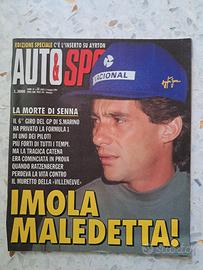 Auto Sport Maggio 94 Morte di Ayrton Senna Con ins