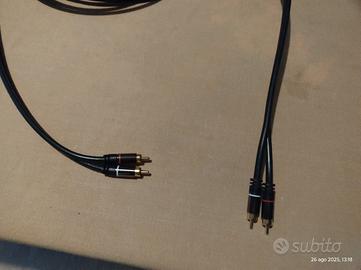 cavi audio placcati in oro per HI -FI