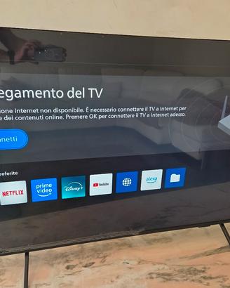 Philips 55" QLED Serie8Ambilight–NUOVA con garazia