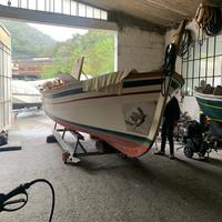 Gozzo Muscun 7,30 cantiere Olivari