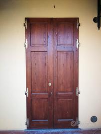 Porta esterna Legno massello