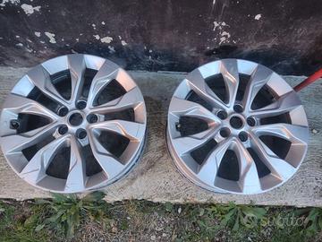 2 cerchi in lega 16" fiat tipo