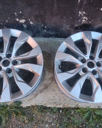 2 cerchi in lega 16" fiat tipo