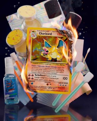Kit Strumenti Pulizia Lucidatura Carte TCG PSA