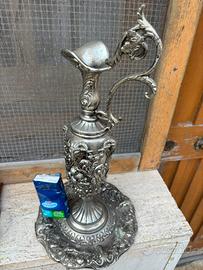 Brocca in ottona rodiato