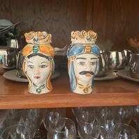 Teste di moro ceramica di Caltagirone