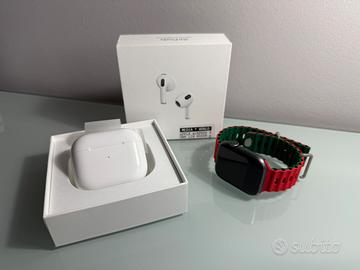 Airpods 3 e Apple Watch 4 44mm