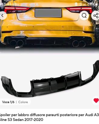 diffusione  per Audi A3 