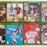 Lotto/sequenza giochi Xbox One Fifa (2014-2021)