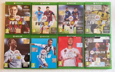 Lotto/sequenza giochi Xbox One Fifa (2014-2021)