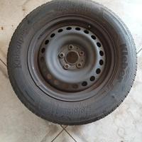nissan quasqai cerchi in ferro + gomme invern