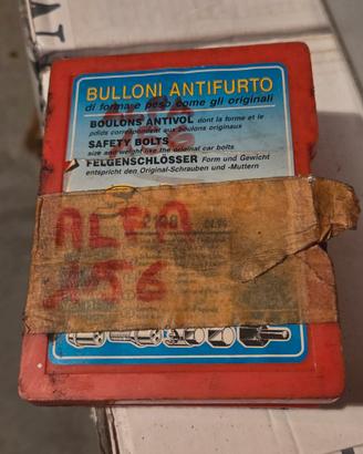Bulloni antifurto alfa 156