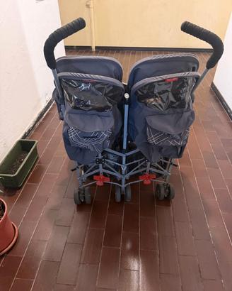 Passeggino gemellare Mc Laren