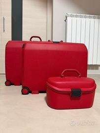 set valige e beauty  rigide con ruote  Sansonite 