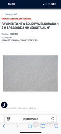 Pavimento in PVC da interno