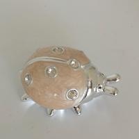 Coccinella Argento Bomboniere STOCK pz.68