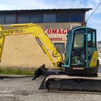 Miniescavatore yanmar vio75 girosagoma
