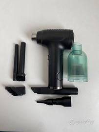 Mini aspirapolvere e soffiatore per auto e oggetti