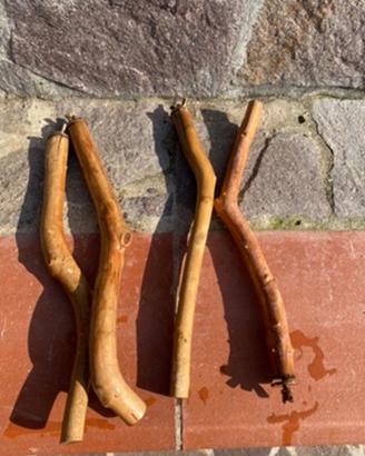 Posatoi in legno per pappagalli