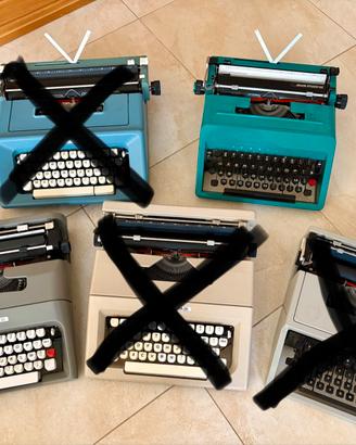 Macchine da scrivere Olivetti