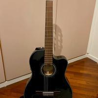 Chitarra classica Fender CN-140SCE Thinline Black