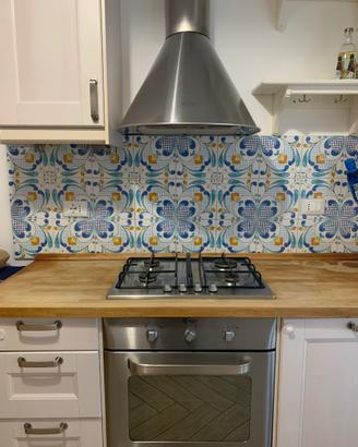 Cappa, forno e piano cottura