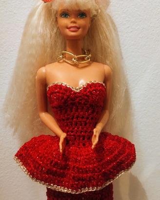 Barbie in outfit handmade 