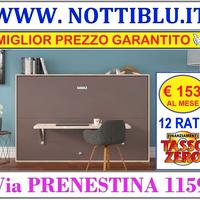 Letto a Scomparsa RUDY 1p&1/2 _ 12 rate da 153 €