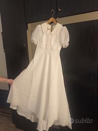 abito da sposa anni 70
