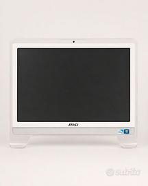 PC All-in-one MSI AE2081 - svuoto casa
