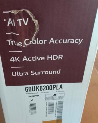 TV LG ultra HD 60 pollici
